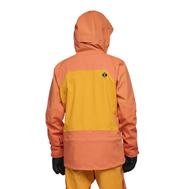 Black Diamond Recon Stretch Pro Shell herren skijacke , bd orange-flame orange