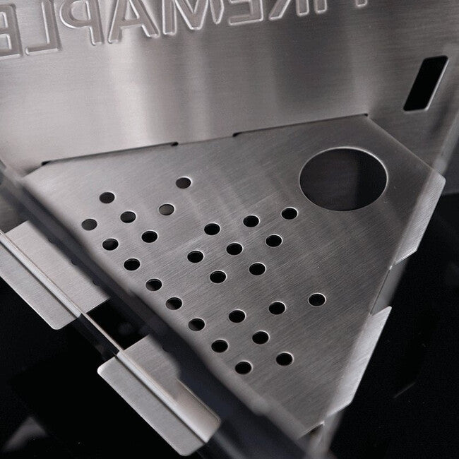 Fire Maple Maverick klappbarer holzofen mit sockel und 3 paneelen
