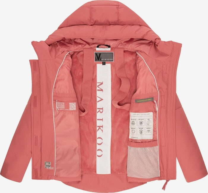 Marikoo Elira16 damen Winterjacke, rouge