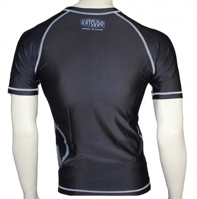 Katsudo Virago Funktionsshirt mit kurzen Ärmeln, schwarz