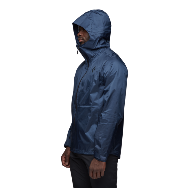 Black Diamond Treeline Rain Shell Waterproof Jacket, indigo