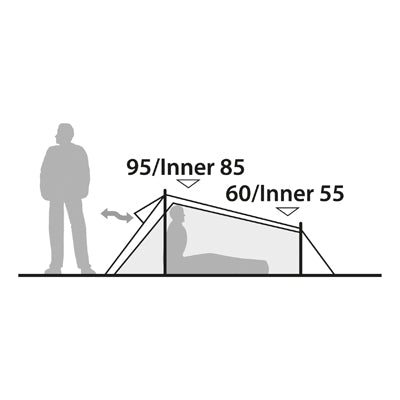Robens Pfeilspitze Zelt für 1 Person
