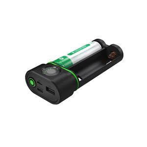 LEDLENSER Flex 10 φορτιστής 2x 21700, μπαταρίες