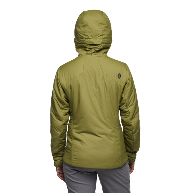Black Diamond First Light Stretch damen-Stretch-Sweatshirt, Crag-Grün