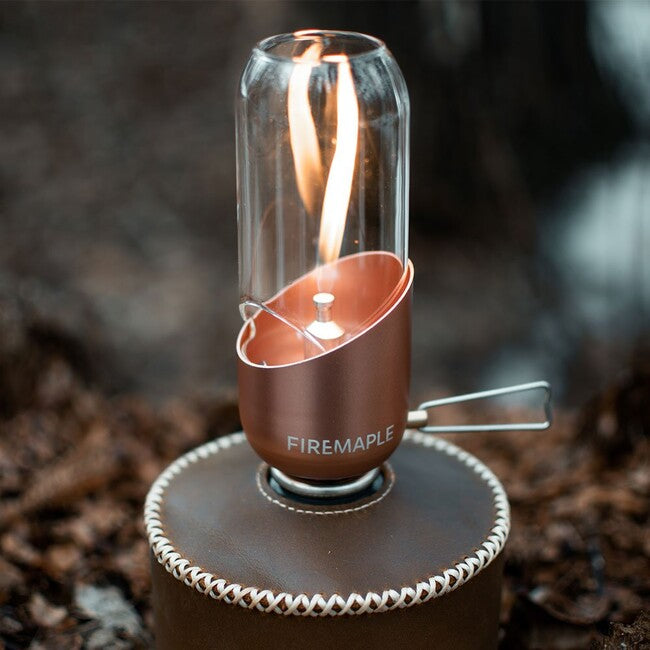Fire Maple Klarglas-Borosilikat-Lampenschirm für Gaslampe
