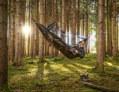 Amazonas Hammock Reise- hojdacia Netz, ultra light, Forest