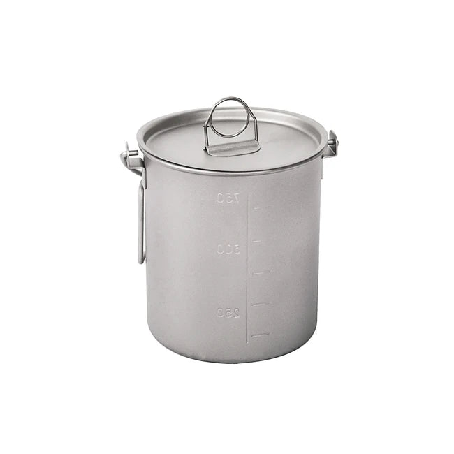Silverant Titanium 750 ml Becher mit Deckel