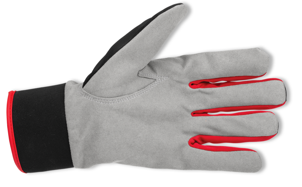 BENNON Carpos Velcro schutzhandschuhe, grau orange