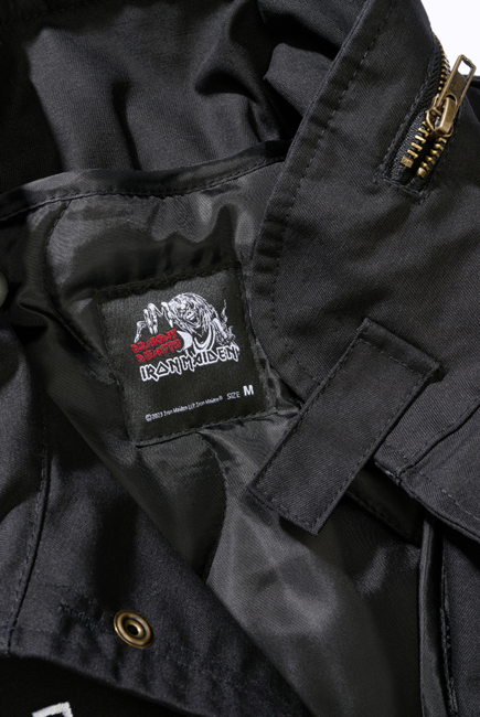 Brandit Iron Maiden jacke, schwarz