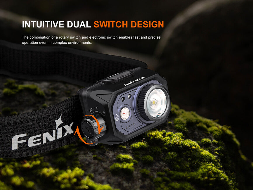 Fenix HL45R wiederaufladbare fokussier-stirnlampe