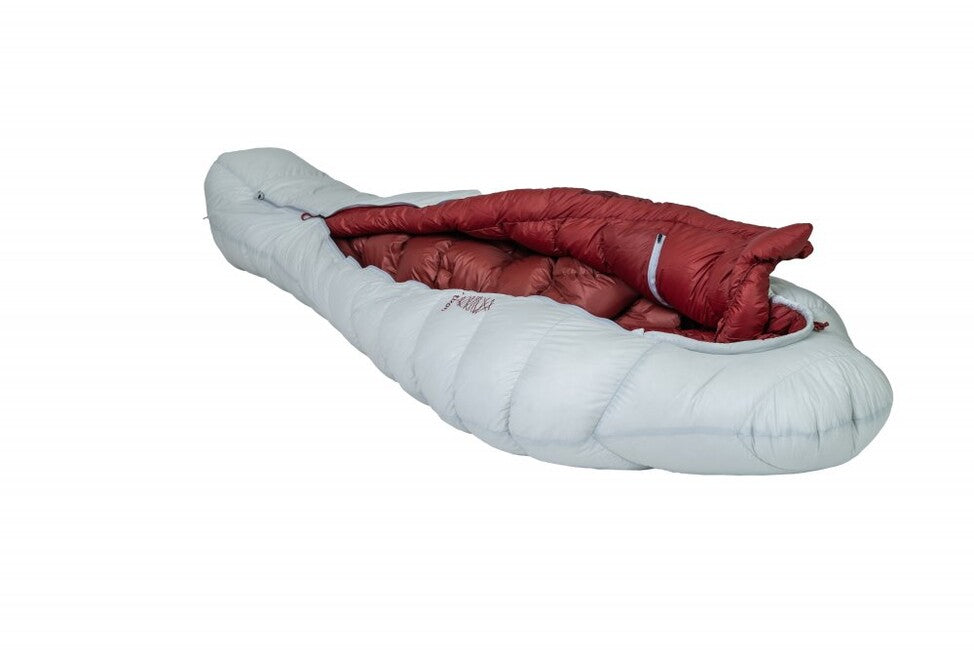 Patizon G800 M Ganzjahresschlafsack Left, silber/rot