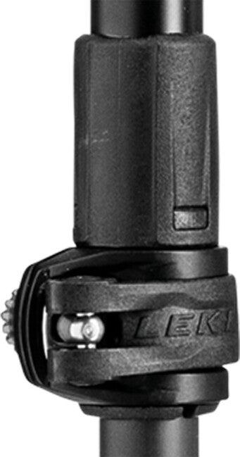 LEKI Black Series Carbon trekkingstöcke, schwarz-schwarzgrau-dunkelanthrazit, 100 - 135 cm