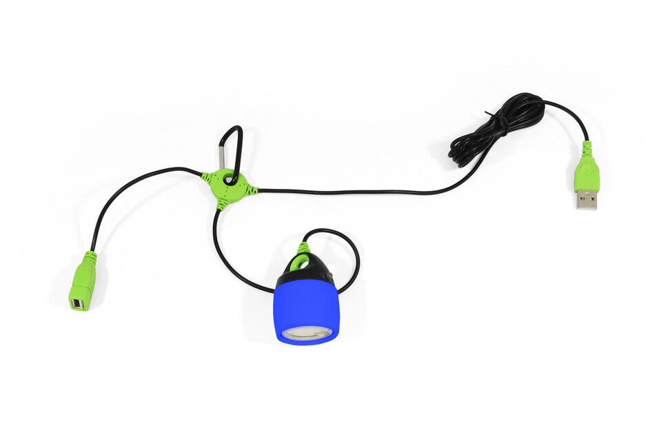 Origin Outdoors Anschließbare Connectable LED-Lampe 200 Lumen warmweiß blau