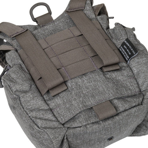 Helikon-Tex ESSENTIAL KITBAG® umhängetasche - Mischung aus Nylon und Polyester - schwarz-grau meliert