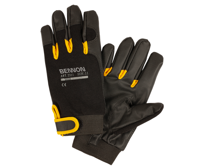BENNON KALYTOS WTR Gloves, Black/Yellow