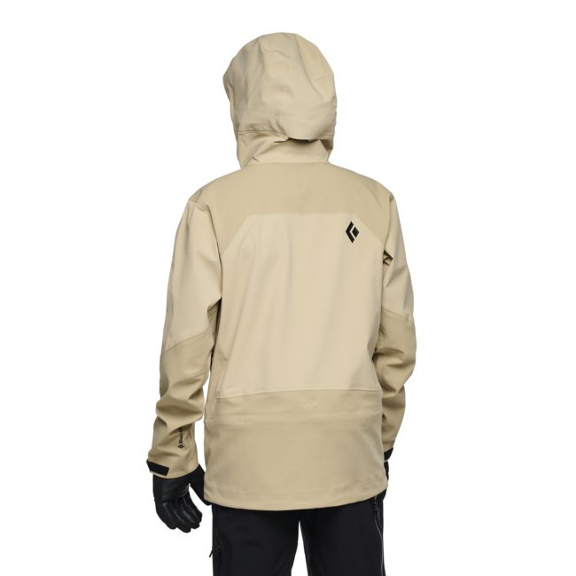 Black Diamond Recon Stretch Pro Shell herren-skijacke, khaki