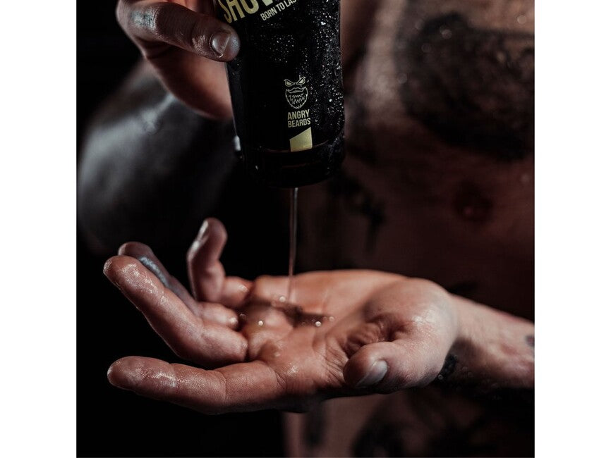 Angry Beards Urban Twofinger Duschgel für Körper und Eier 50 ml