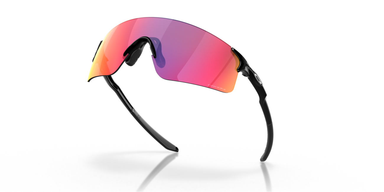 Oakley EVZERO BLADES sonnenbrille mit rahmen Polished Black und mit dias Prizm Road