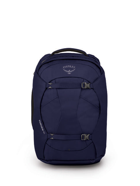 OSPREY FAIRVIEW 40 σακίδιο πλάτης ταξιδιού, χειμερινή νύχτα μπλε