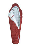 Patizon D 890 S Ganzjahresschlafsack Links rot/silber