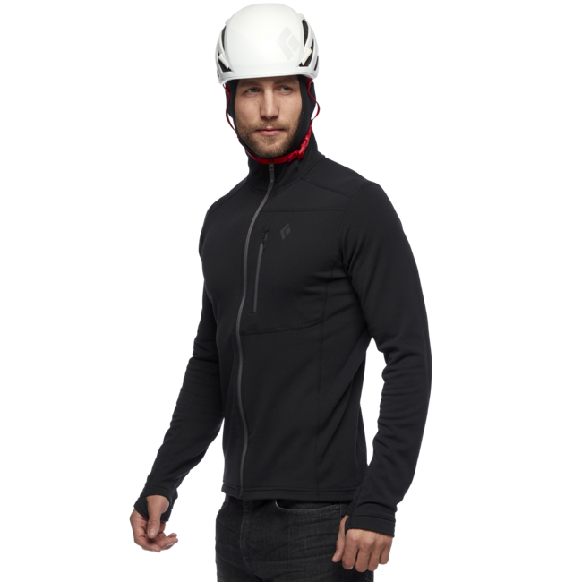 Black Diamond Coefficient herren Sweatshirt, schwarz