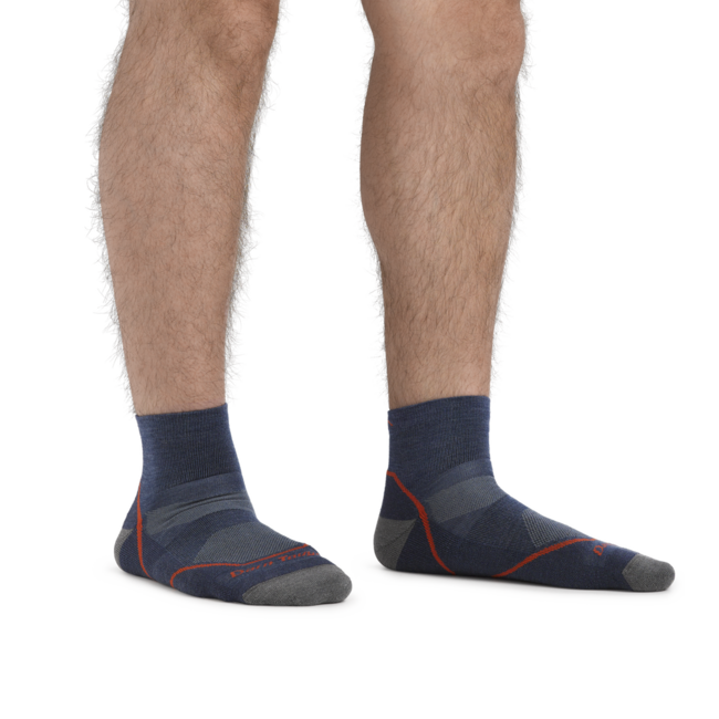 Darn Tough Light Hiker 1/4 Leichtgewicht mit Kissen, Taupe
