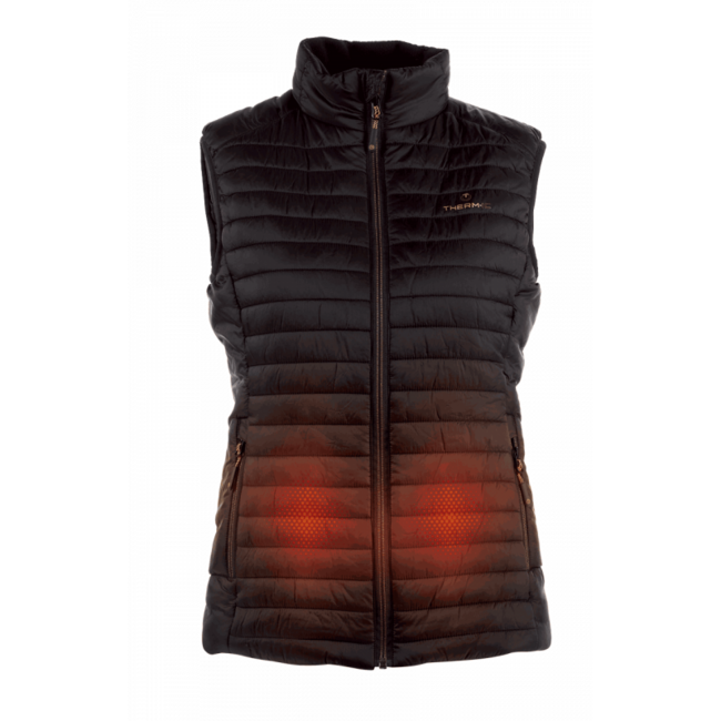 Therm-ic damen-Wärmeweste schwarz