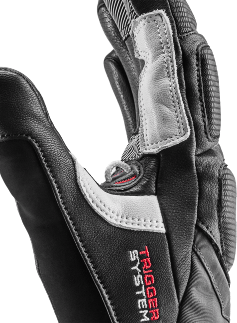 LEKI Griffin Pro 3D Winter Gloves, Black-White