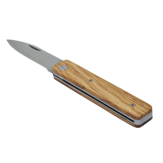 Baladeo ECO331 Papagayo taschenmesser Klinge 7,5 cm Stahl 420 Griff aus Olivenholz