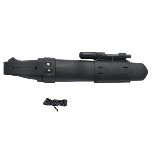 Morakniv Garberg BlackBlade outdoor-messer mit überlebenskit, schwarz