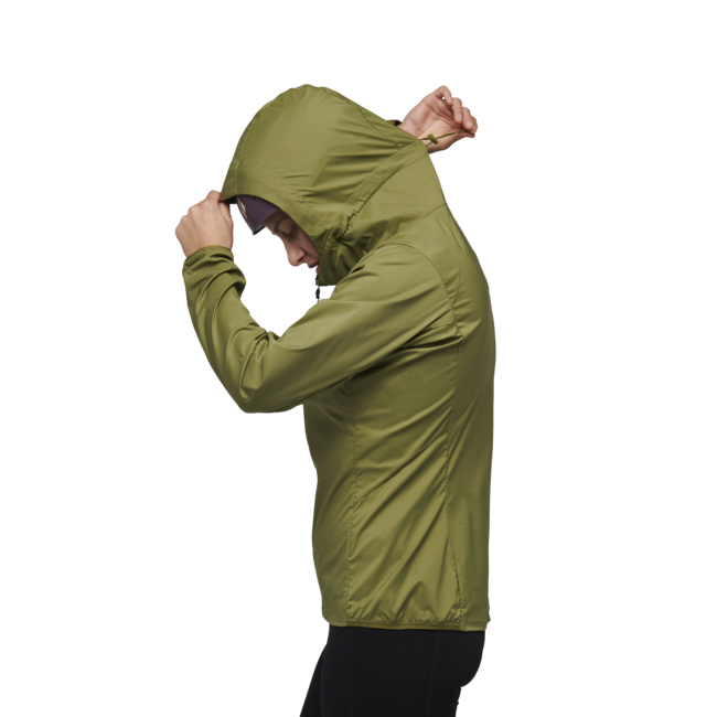 Black Diamond Alpine Start Hoody damen-Ultraleichte Softshelljacke, Crag-Grün