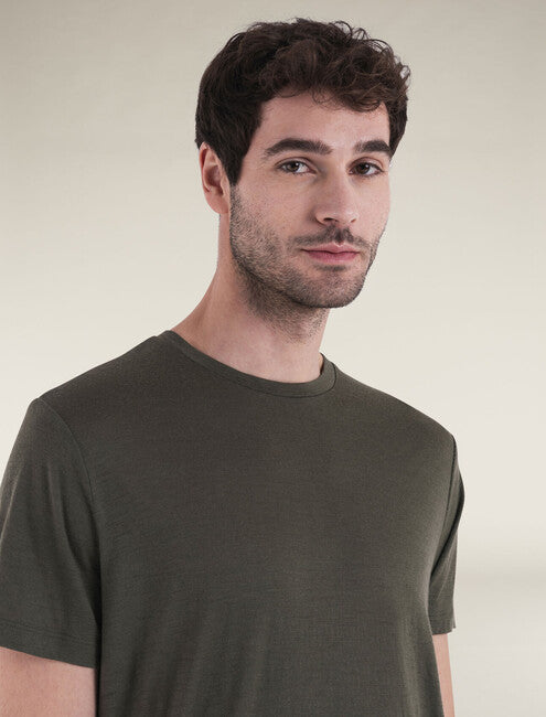 Icebreaker Tech Lite III Men's Merino Short Sleeve T-shirt, grün