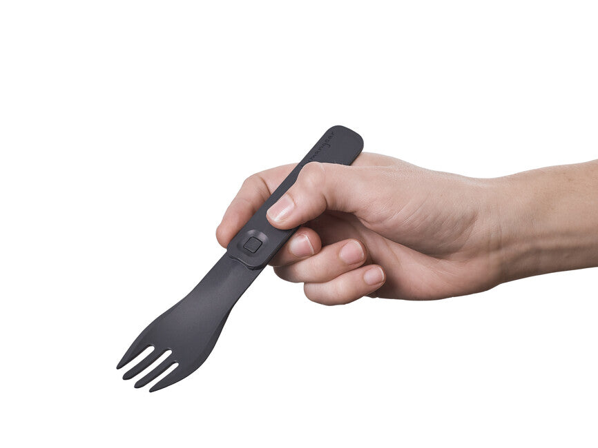 Humangear GoBites CLICK besteck grau