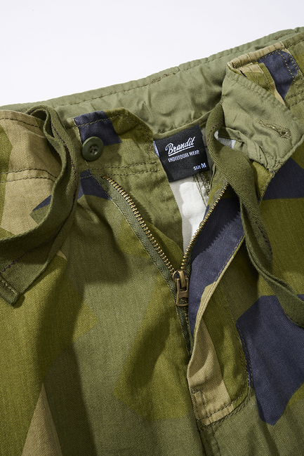 Brandit Urban Legend shorts, schwedisches tarnmuster M90