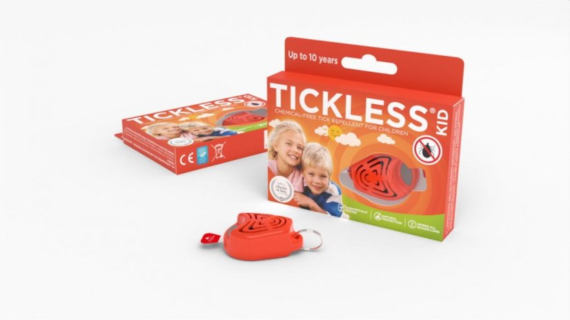 Tickless Kid Ultraschall-Zeckenvertreiber orange