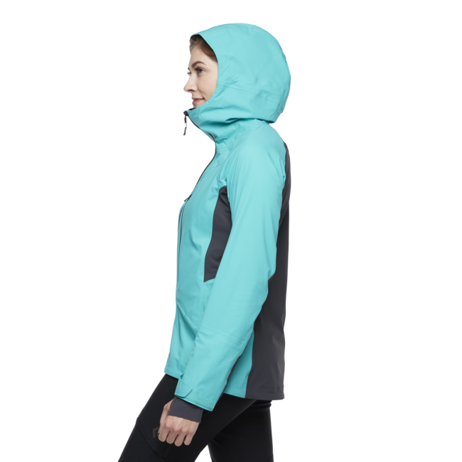 Black Diamond Dawn Patrol Hybrid Shell damen-Übergangsjacke, dunkel patiniert