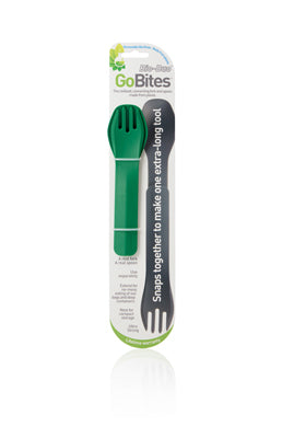 Humangear GoBites BIO DUO besteck grün