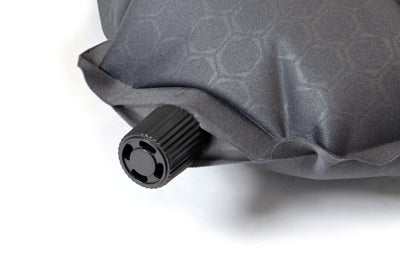 Origin Outdoors aufblasbares Kissen mit Bezug, grau 39 x 26 x 8 cm