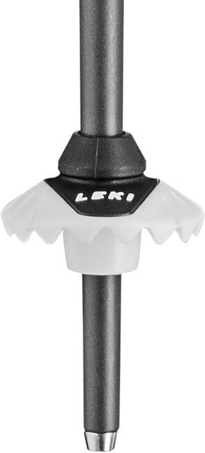 LEKI Bold Lite S Ski Poles, Dark Anthracite/Black/Light Blue