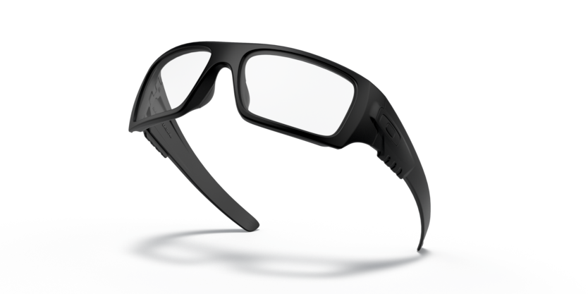 Oakley Det Cord Ballistische Brille mit klarer Linse, matt schwarz