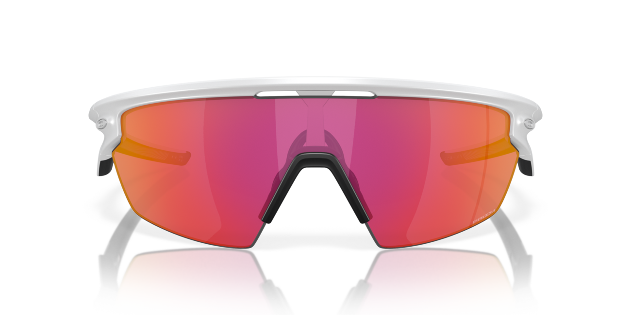 Oakley SPHAERA Sunglasses 36, Matte White Frame, Prizm Field Lenses
