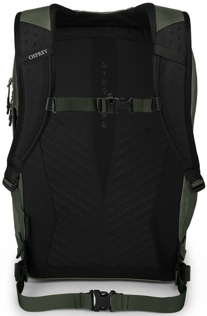 OSPREY TRANSPORTER PANEL LOADER stadtrucksack, schwarz