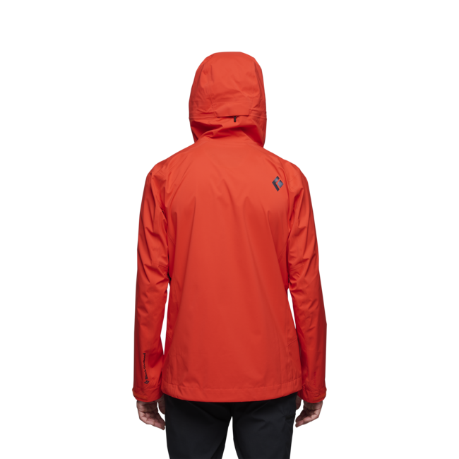 Black Diamond Highline Stretch Shell men's waterproof jacket, octane