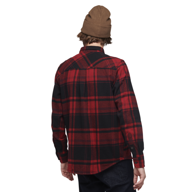 Black Diamond Project Flanellhemd herren rot-schwarz kariert