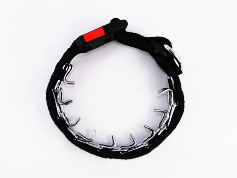 K9 Thorn Stachelhalsband mit ITW Nexus Schnalle, schwarz