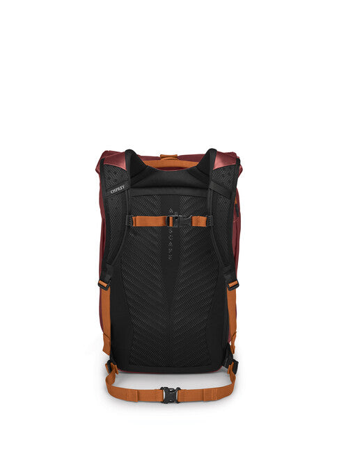 OSPREY TRANSPORTER ROLL TOP, red mountain