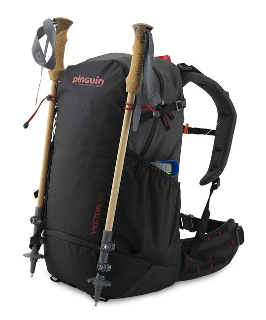 Pinguin-Rucksack Vector, 35 L, schwarz