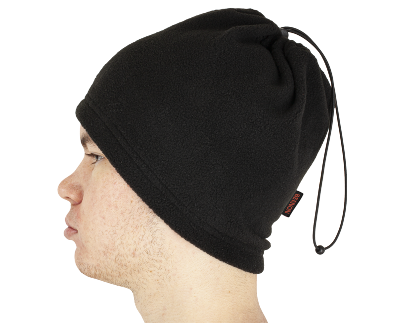 BENNON POLAROS halswärmer, schwarz