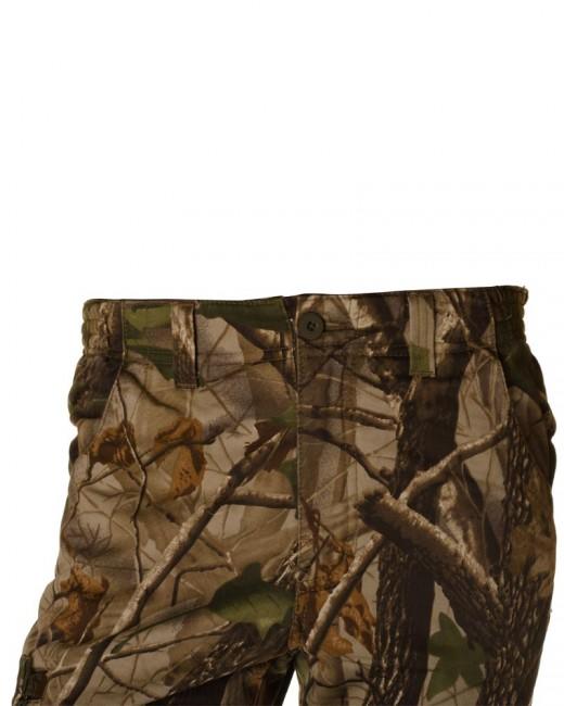 Loshan Sidney Real tree gefütterte hose braun