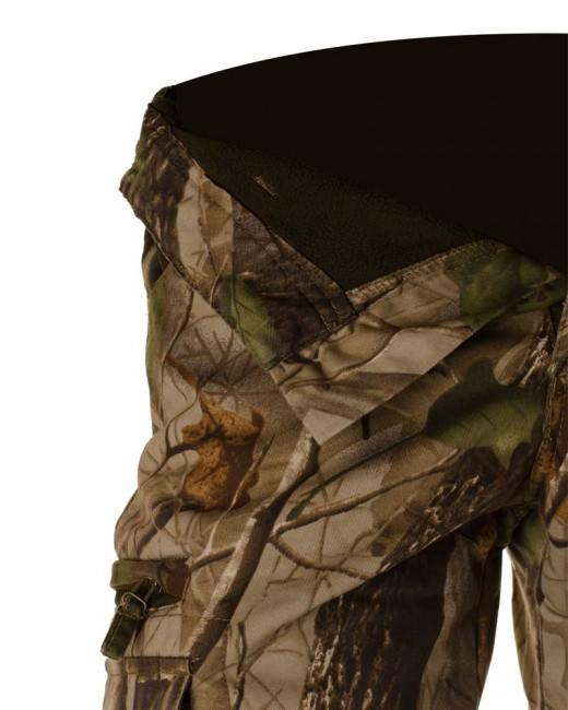 Loshan Sidney Real tree gefütterte hose braun